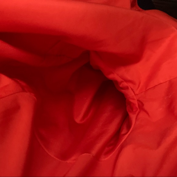 *HP* H&M, red satin bomber jacket, M - Picture 12 of 16